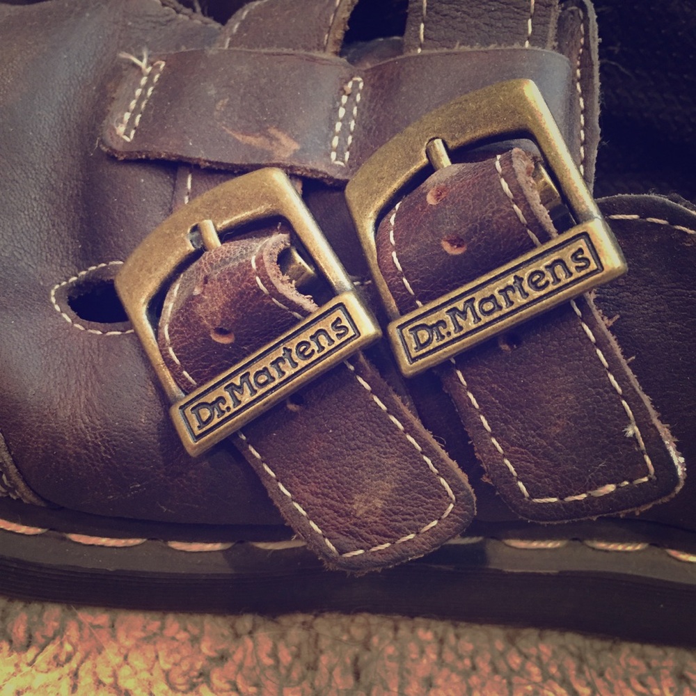 Dr Martins from the 90s.  VINTAGE